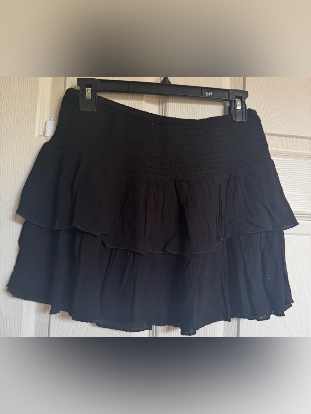 NWT Love Tree Black Tiered Ruffle Mini Skirt, Summer Skirts, Multiple Sizes